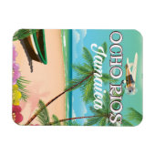 Ocho Rios Jamaica reisposter Magneet (Horizontaal)