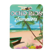 Ocho Rios Jamaica reisposter Magneet (Verticaal)