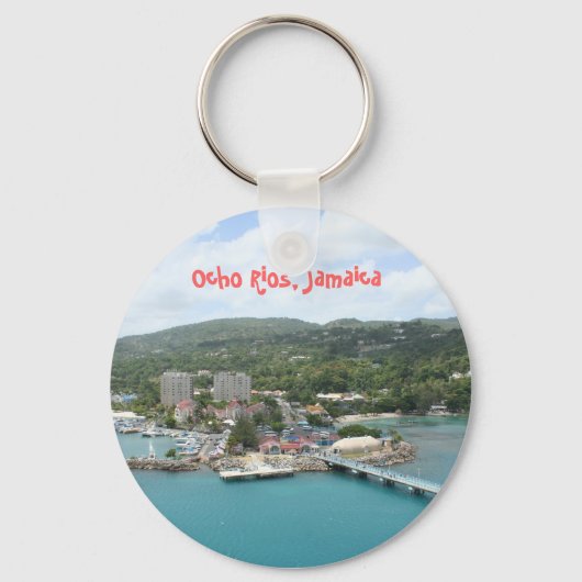 Ocho Rios, Jamaica-Sleutelhanger Sleutelhanger (Voorkant)