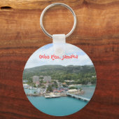 Ocho Rios, Jamaica-Sleutelhanger Sleutelhanger (Voorkant)