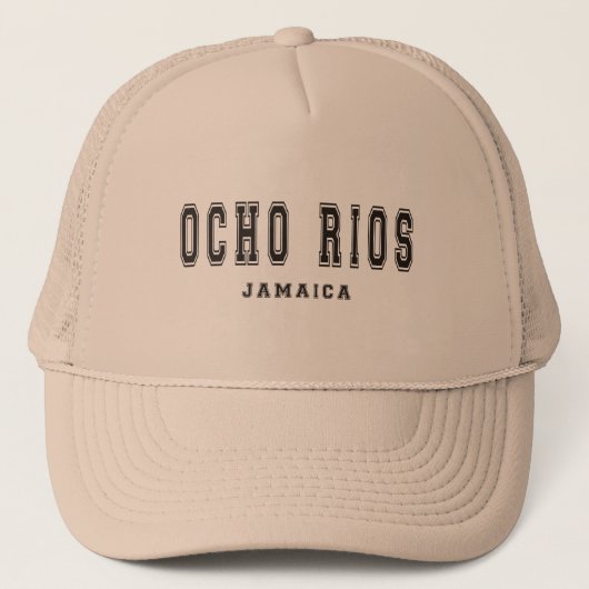 Ocho Rios Jamaica Trucker Pet (Voorkant)