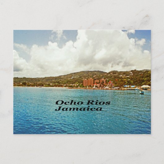 Ocho Rios Jmaica Briefkaart (Voorkant)