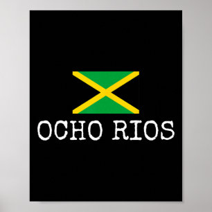 Ocho Rios Land Jamaica Familie Reis Jamaicans Mij Poster