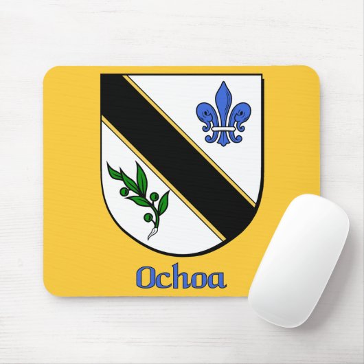 Ochoa Family Shield Mousepad Muismat (Met muis)