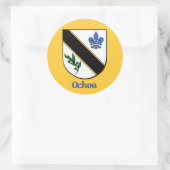 Ochoa Family Shield Stickers (Tas)