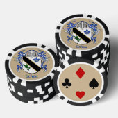 Ochoa Heraldic Arms Poker Chips