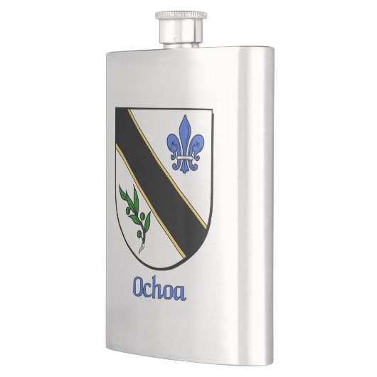 Ochoa Heraldic Shield Heupfles (Links)