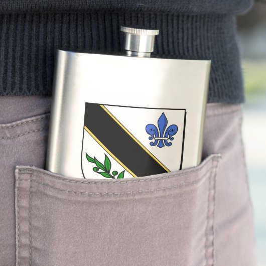 Ochoa Heraldic Shield Heupfles (Voorbeeld)