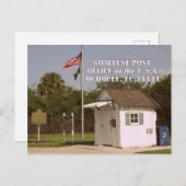 Ochopee, FL - Kleinste Post Kantoor in Amerika Briefkaart (Voorkant / Achterkant)