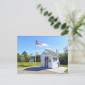 Ochopee, Florida, Post Kantoor, het kleinste in de Briefkaart (Staand voorkant)