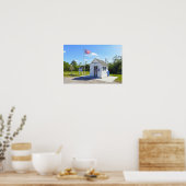 Ochopee, Florida, Postkantoor, Kleinste in de VS Poster (Keuken)