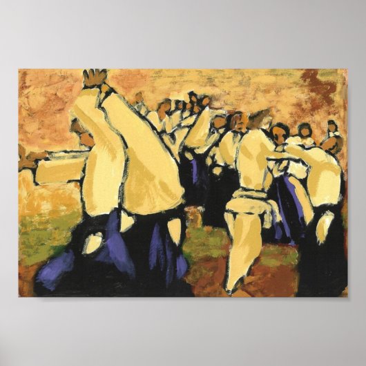 Ochre Aikido Seminar Sketch Poster (Voorkant)