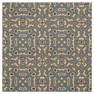 Ochre Brown Blauwgroen Blue Dark Red Bali Batik Pa Stof