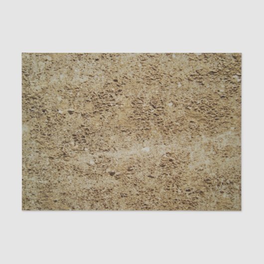Ochre Brown Stone Rock Mineral Texture DIY Tissuepapier (Voorkant)