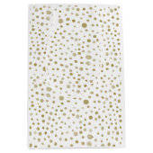 Ochre Confetti Watercolor Stippen Cadeautas (Voorkant)