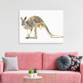 Ochre Dusted Canvas Afdruk (Insitu (Woonkamer))