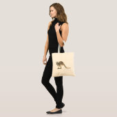 Ochre Dusted Tote Bag (Voorkant (model))