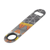 Ochre Geometries Speed Flessenopener (Achterkant Gekanteld)