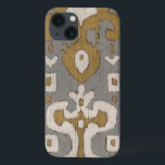 Ochre Ikat I iPhone 13 Hoesje<br><div class="desc">Patronen</div>