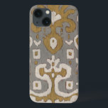 Ochre Ikat I iPhone 13 Hoesje<br><div class="desc">Patronen</div>