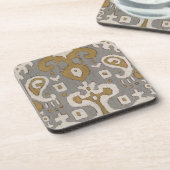 Ochre Ikat I Drankjes Onderzetter (Linkerzijde)