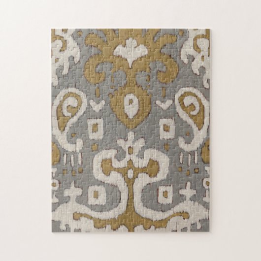 Ochre Ikat I Legpuzzel (Verticaal)