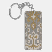 Ochre Ikat I Sleutelhanger (Voorkant Links)
