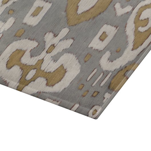 Ochre Ikat I Snijplank (Hoek)