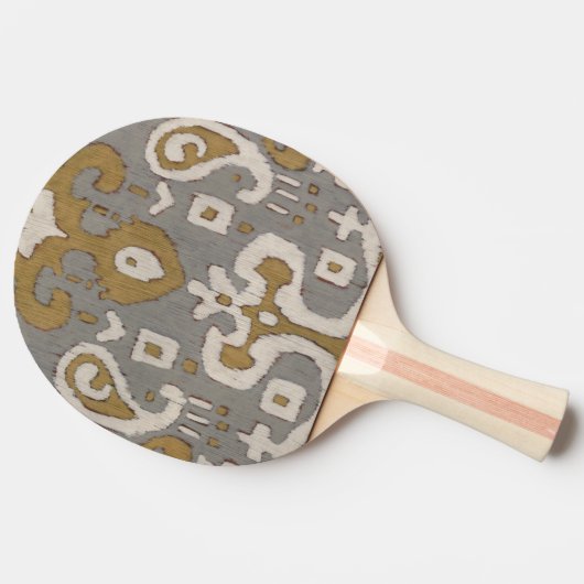 Ochre Ikat I Tafeltennisbatje (Zijkant)