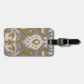 Ochre Ikat II Bagagelabel (Voorkant horizontaal)