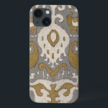 Ochre Ikat II iPhone 13 Hoesje<br><div class="desc">Patronen</div>