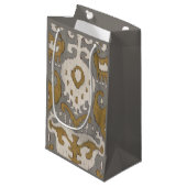 Ochre Ikat II Klein Cadeauzakje (Voorkant Gekanteld)