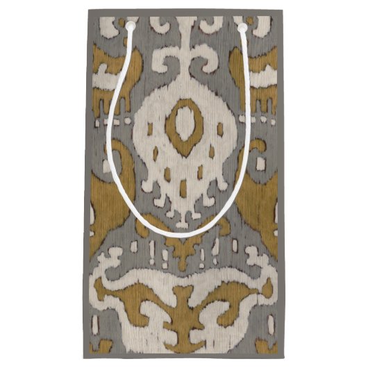 Ochre Ikat II Klein Cadeauzakje (Voorkant)