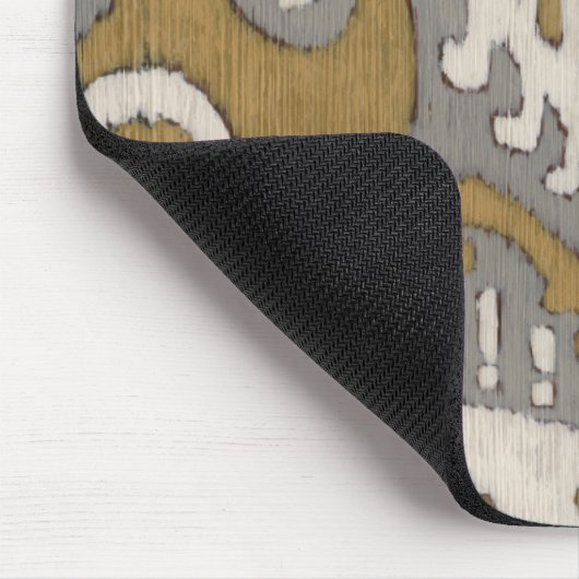 Ochre Ikat II Muismat (Hoek)