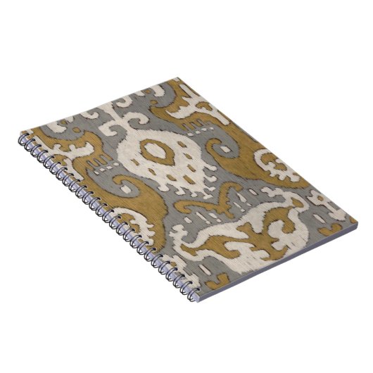 Ochre Ikat II Notitieboek (Rechterzijde)