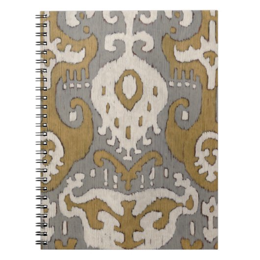 Ochre Ikat II Notitieboek (Voorkant)