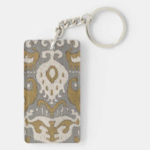 Ochre Ikat II Sleutelhanger (achterkant)