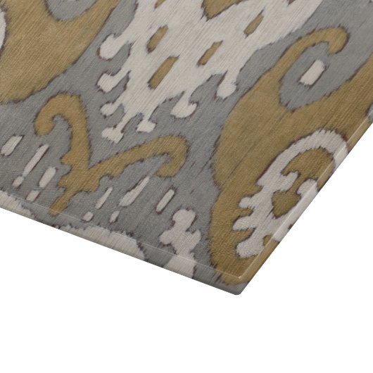 Ochre Ikat II Snijplank (Hoek)