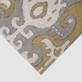 Ochre Ikat II Tissuepapier (Detail)