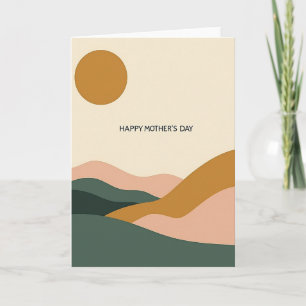Ochre Sun Moederdag Kaart