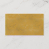 Ochre Wash Visitekaartje (Achterkant)