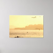 Ochtend aan de baai canvas afdruk (Voorkant)