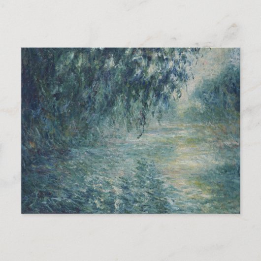 Ochtend aan de Seine Monet Briefkaart (Voorkant)