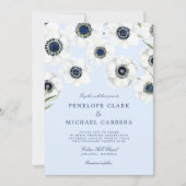 Ochtend Anemoon | Bloemachtige Trouwdag Kaart (Voorkant)