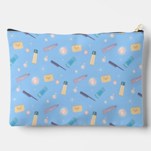 Ochtend Badkamer Ritueel Toiletartikelen Collage Etui (Achterkant)