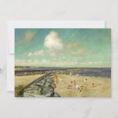 Ochtend bij Breakwater | William Merritt Chase (Voorkant)
