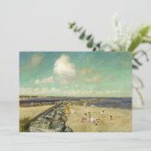 Ochtend bij Breakwater | William Merritt Chase (Staand voorkant)