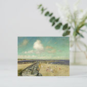 Ochtend bij Breakwater | William Merritt Chase Briefkaart (Staand voorkant)