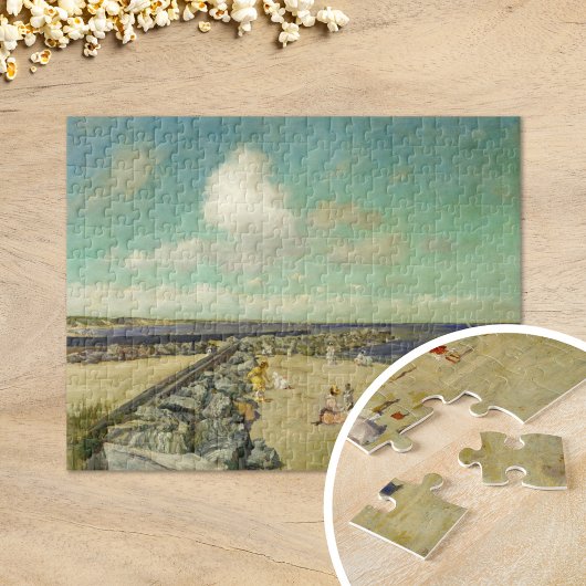 Ochtend bij Breakwater | William Merritt Chase Legpuzzel