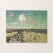 Ochtend bij Breakwater | William Merritt Chase Legpuzzel (Horizontaal)